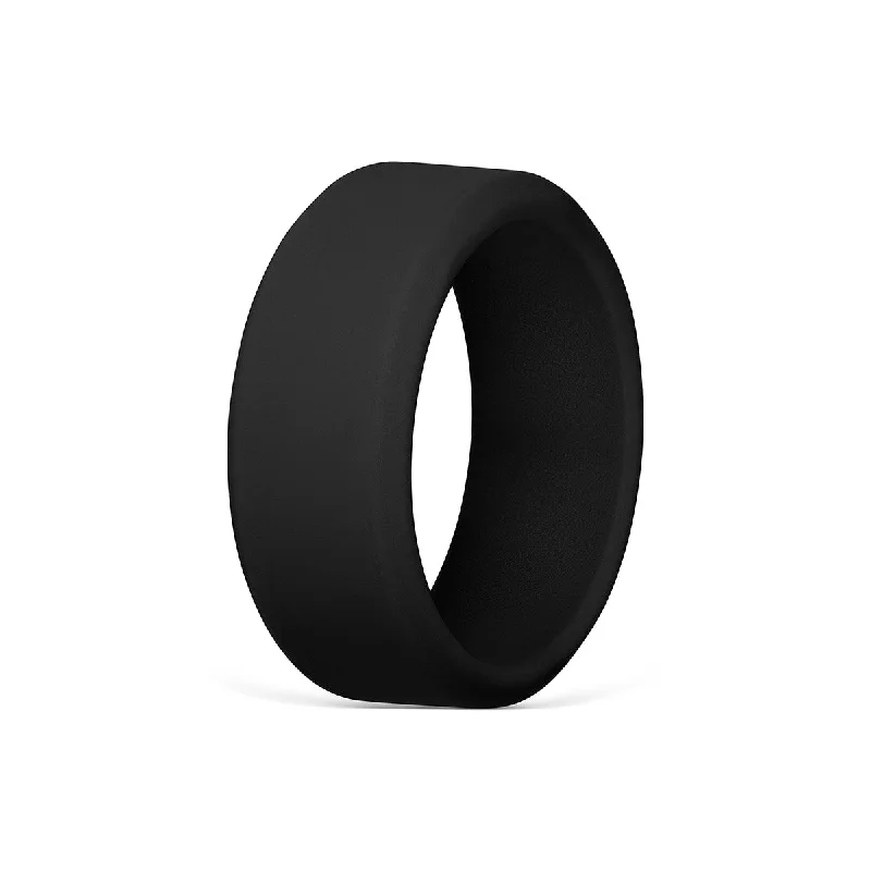 Men's Gold Ring-The Force Flex - Black