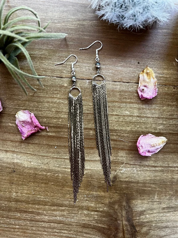 Statement Jewelry Earrings-The chic dangle earrings