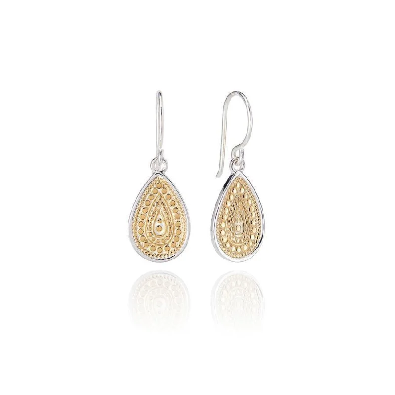 Classic Diamond Earrings-Anna Beck Classic Teardrop Earrings - Gold