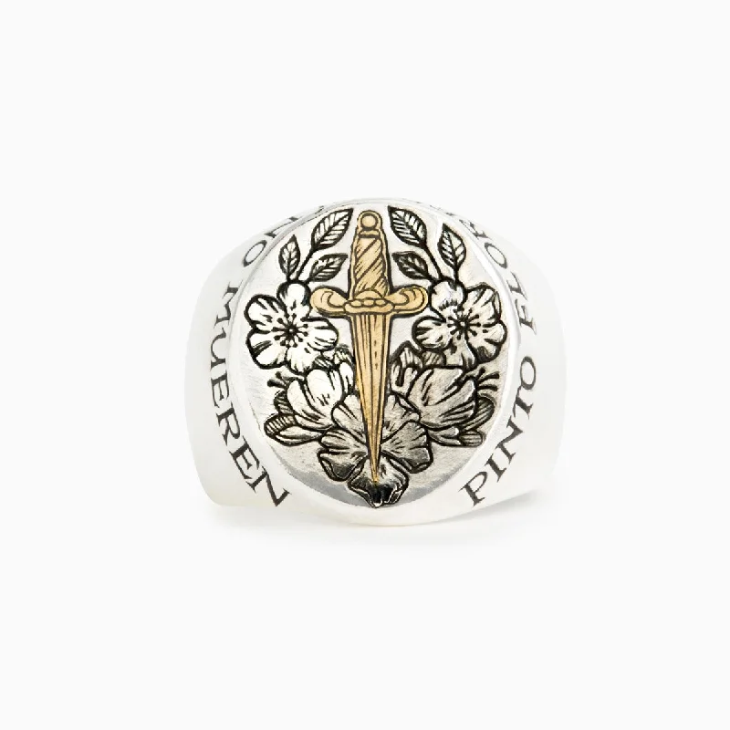 Designer Gold Ring-Kahlo Signet