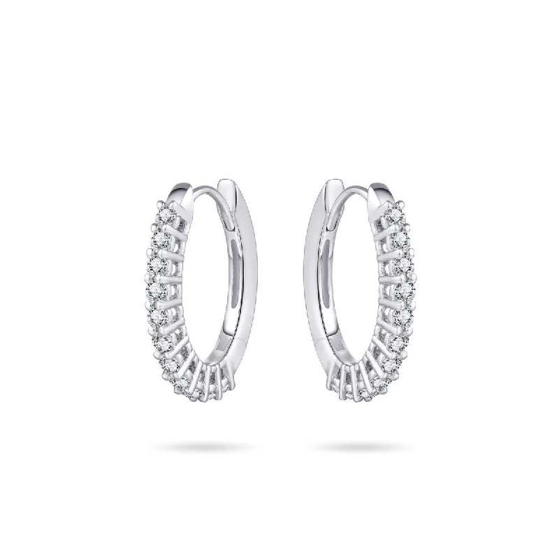 Chic Statement Earrings-Gisser Oval Hoop Earrings