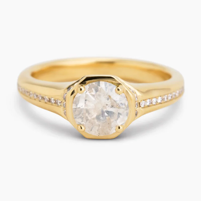 Vintage Gold Ring-Eternity Florin