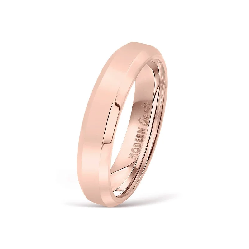 Rose Gold Stacking Rings-The Infinity - Rose Gold