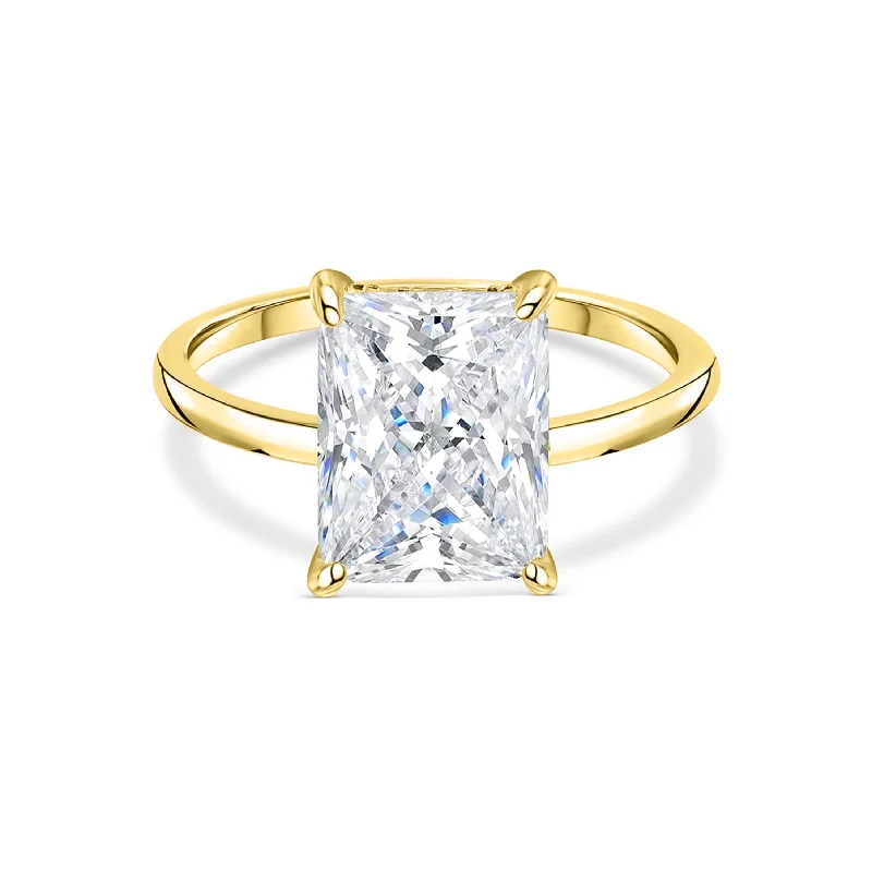 Custom Promise Ring for Him-The Camille - Gold