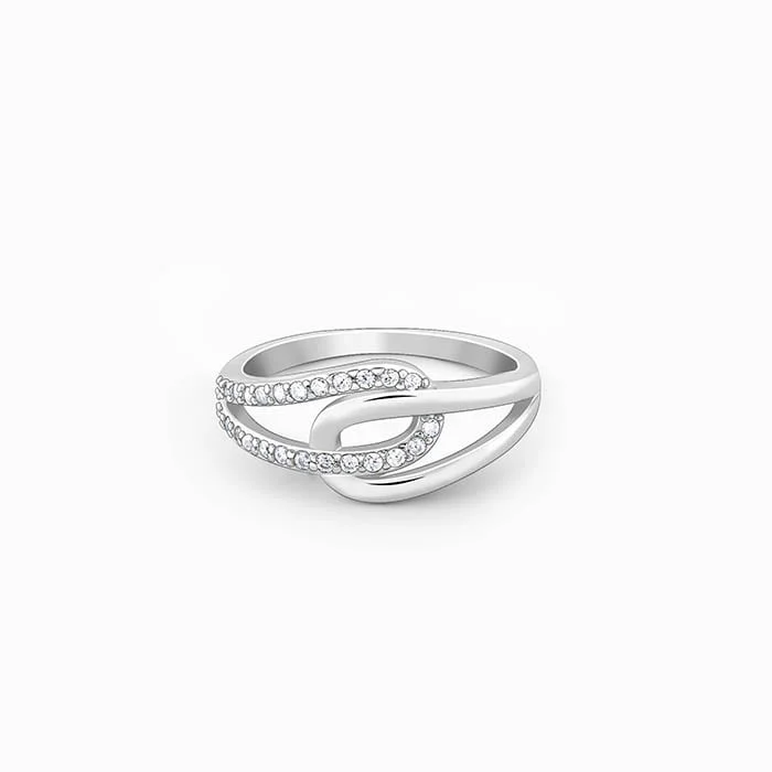 Custom Engraved Ring-Silver Convergence Ring