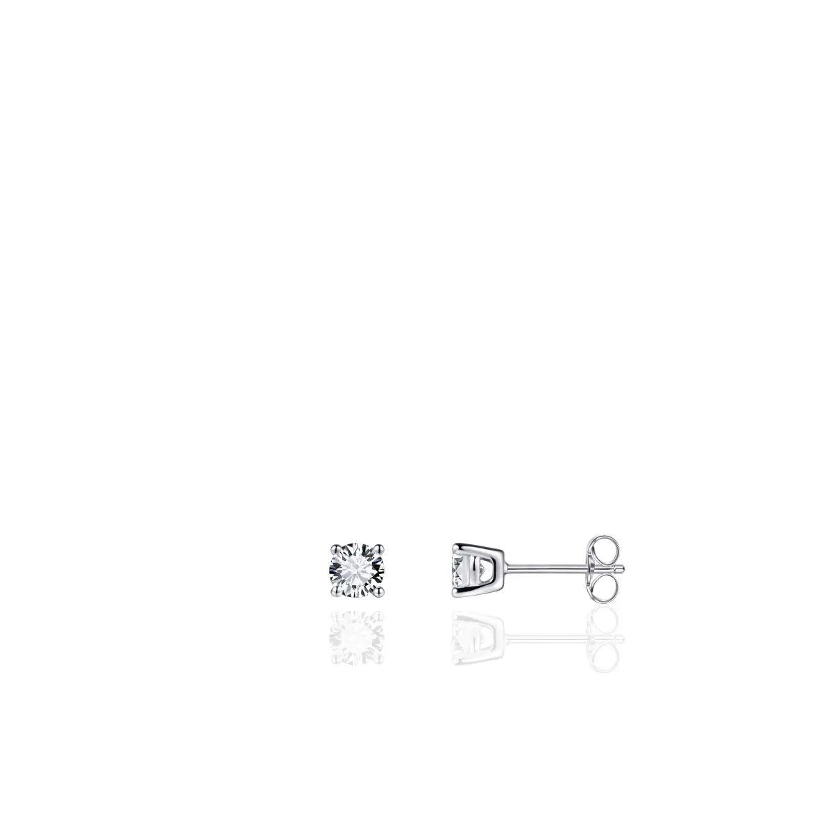 Luxurious Sapphire Earrings-Cubic Zirconia Stud Earrings