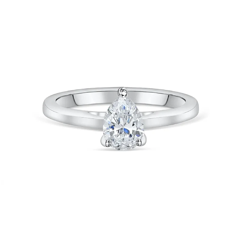 Birthstone Wedding Ring-The Daisy