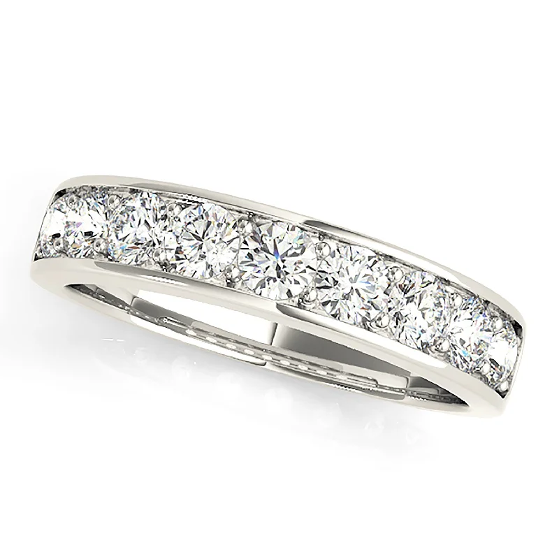 Sparkling Engagement Ring-0.90 ctw. Round Diamond Wedding Band