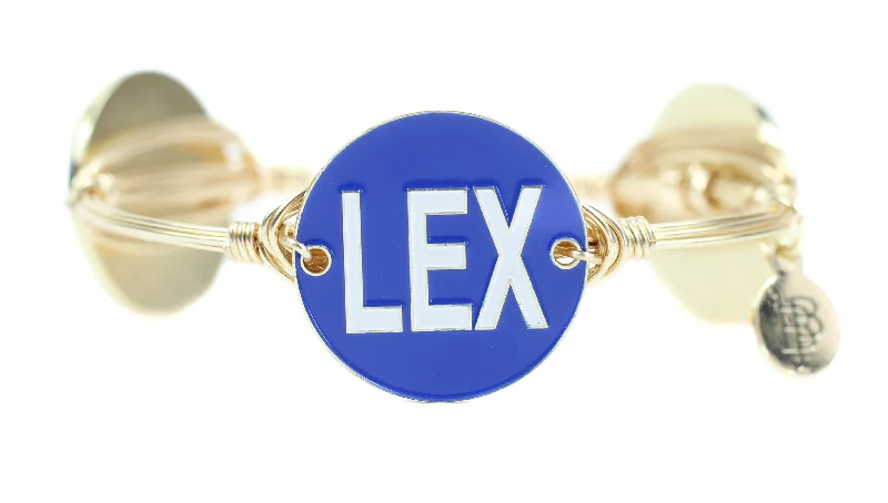 Traditional Gold Wedding Bangles-Aviate xx B&B LEX Bangle Bracelet- Lexington