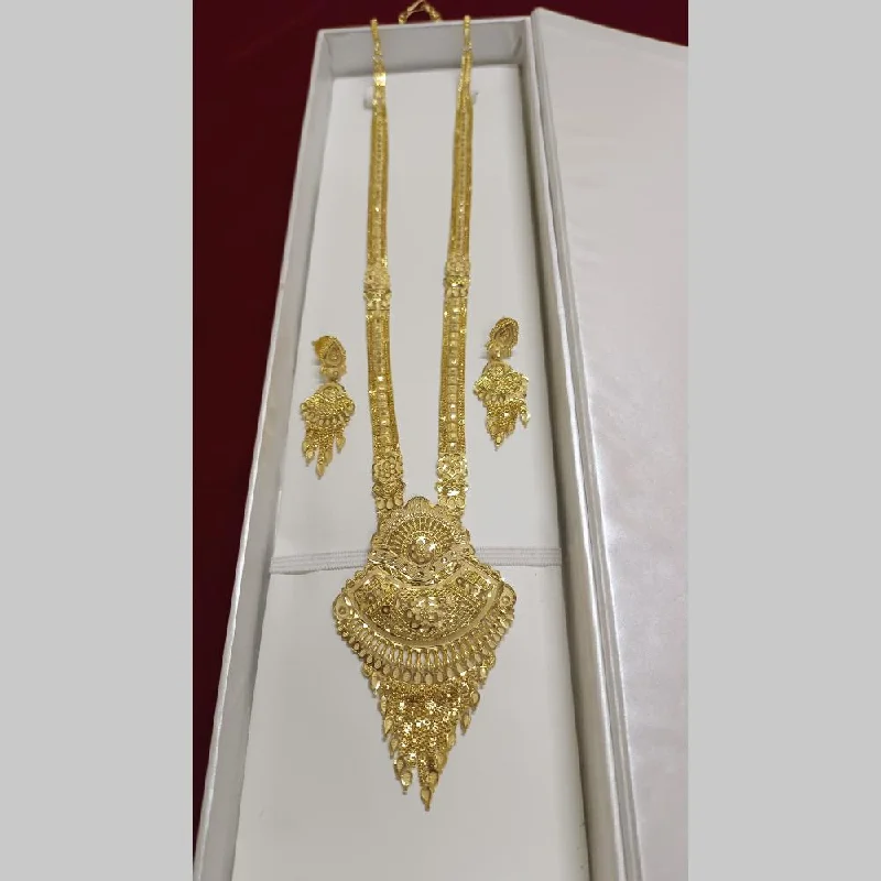 Vintage Inspired Necklace-Pari Art Jewellery Forming Long Necklace Set