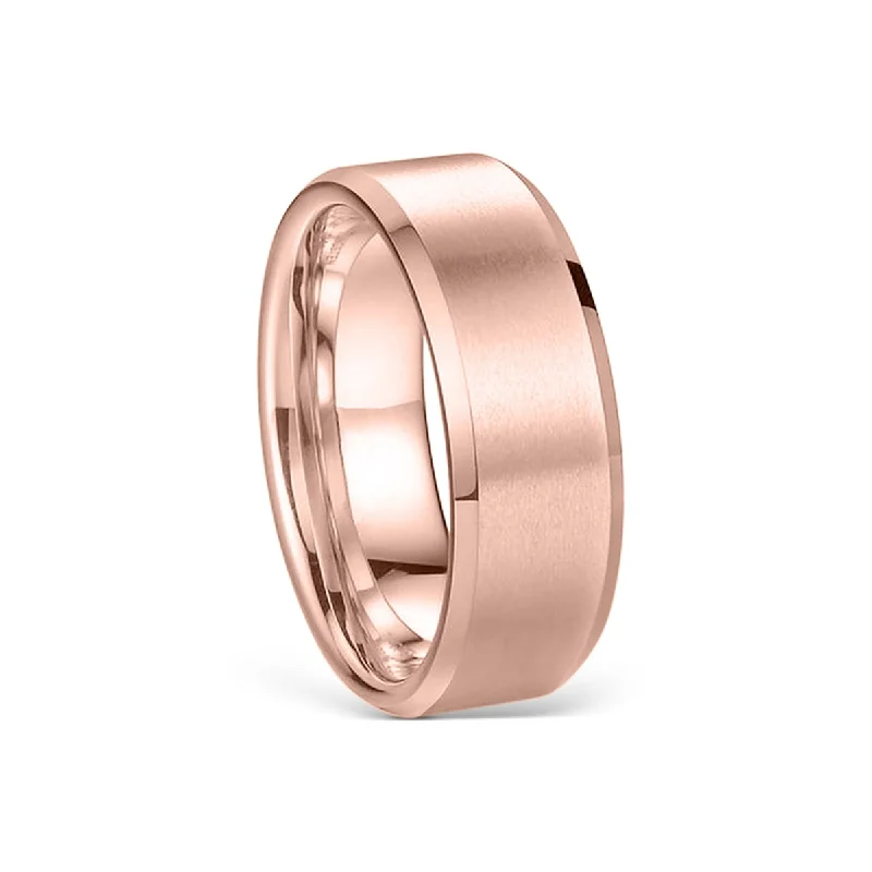 Vintage Gold Ring-The Titan Ring - Rose Gold