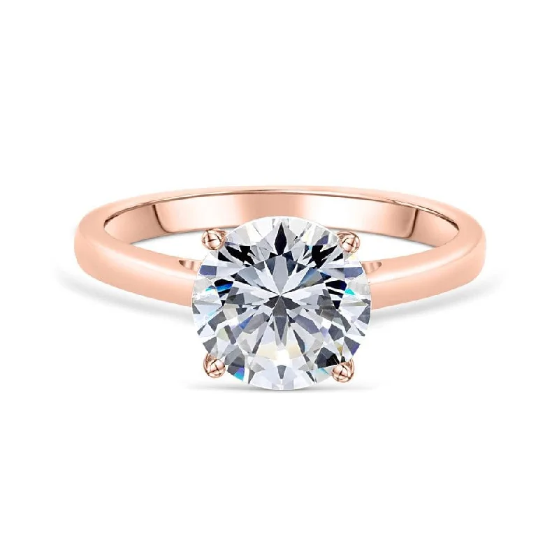 Birthstone Ring Set-The One and Only - Rose Gold