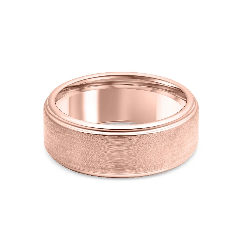 Fine Diamond Ring-The Excalibur - Rose Gold