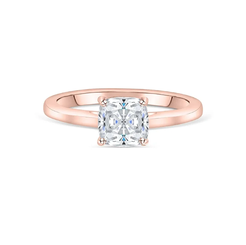 Unique Statement Ring-The Layla - Rose Gold