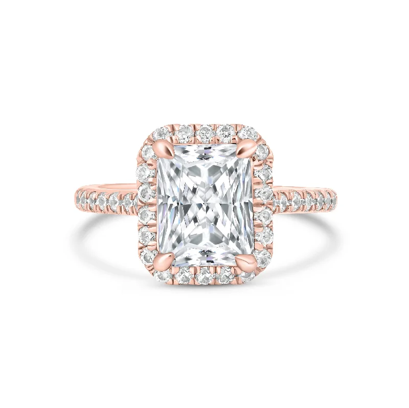 Classic Wedding Ring-The Serena - Rose Gold